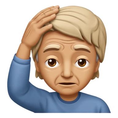 Slapping Hand on forehead sticker