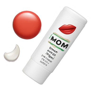 lip balm with label sticker
