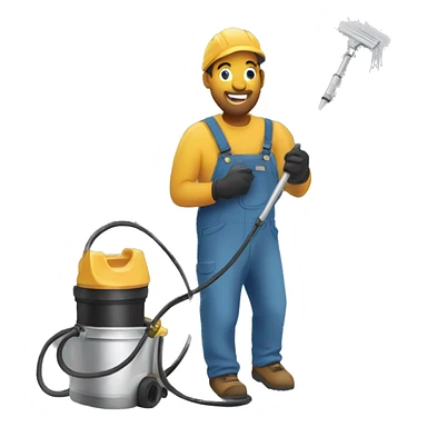 Pressure washing sticker