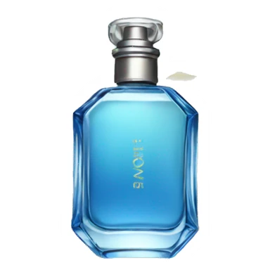 blue perfume  sticker