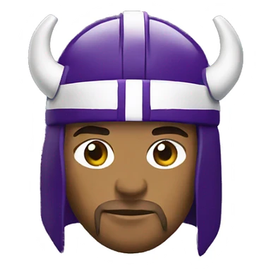 Minnesota Vikings logo sticker