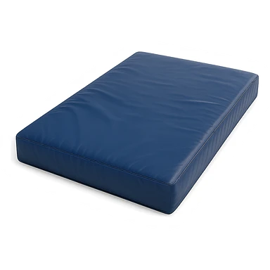 realistic crash mat with soft padding, no background sticker