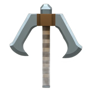 minecraft pickaxe sticker