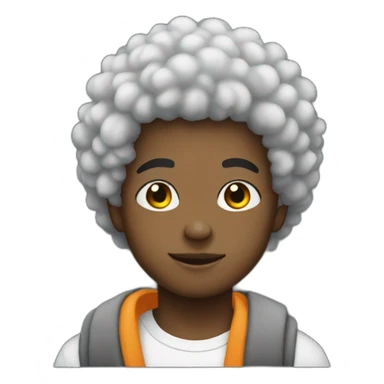 Afro boys sticker