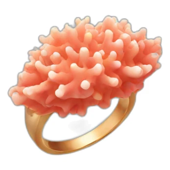 coral ring sticker