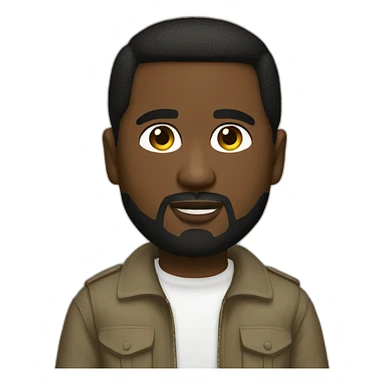 Kayne west sticker