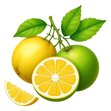 Zitrone & Traube  sticker