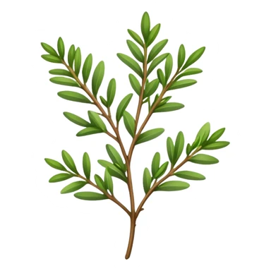 a sprig of thyme sticker