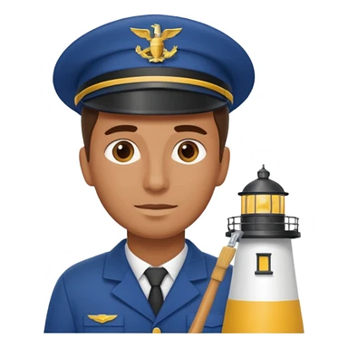 lighthouse Keeper cleaning lens sticker