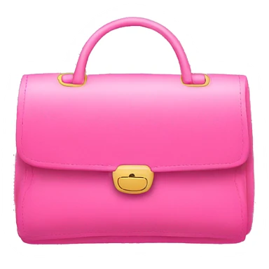 pink channel purse sticker