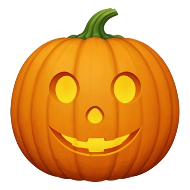 pumpkin without face sticker