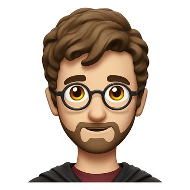 Harry Potter birthday cake sticker