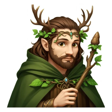 Forest Wizard sticker