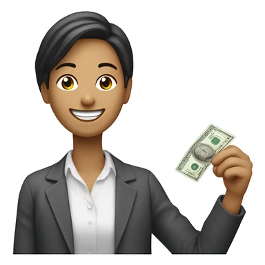 Hacer plata es mi pasión  sticker