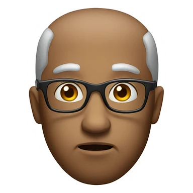 Emoji that touches glasses and looks like “are you serious right now “ sticker