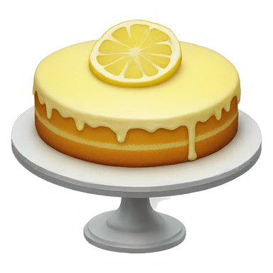 Lemon cake sticker