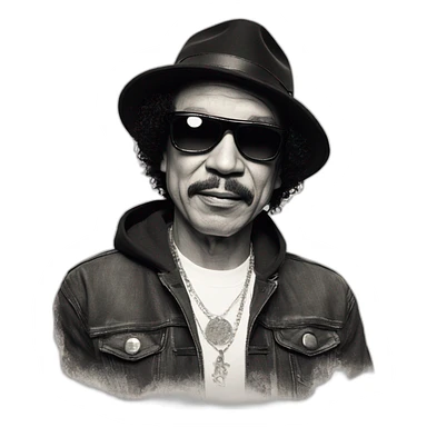 Menace-santana-rappeur-fr sticker