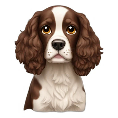 spring spaniel mexican sticker
