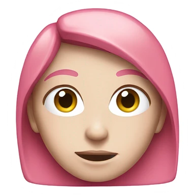 Pink facebook sticker