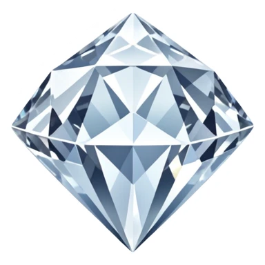 White diamond shape sticker