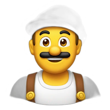 Mario bière sticker