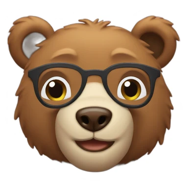 Larry bear sticker