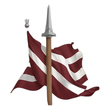 latvian freedom symbol sticker
