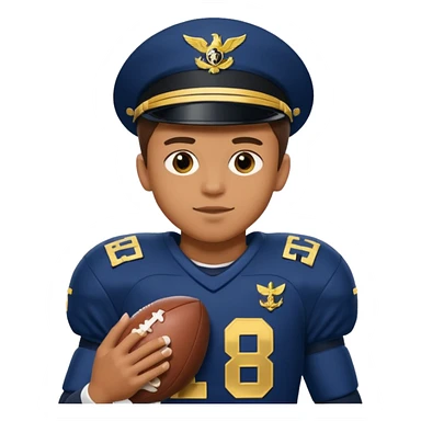 Naval academy football goat sticker