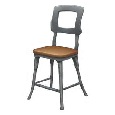 Iron chair sticker