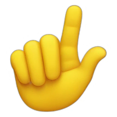 yellow OK hand sticker