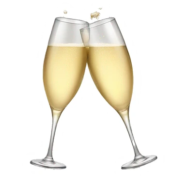 Champagne cheers sticker