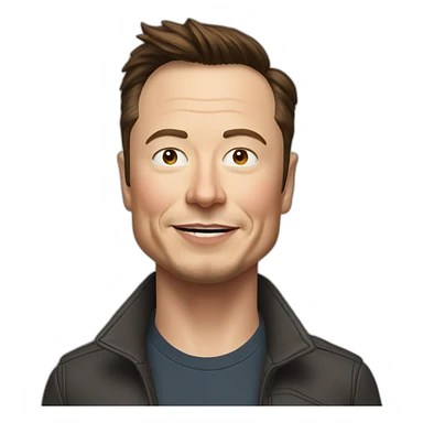 Elon Musk qui fait du foot sticker