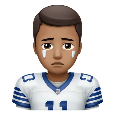 Dallas cowboys crying sticker