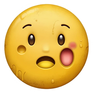 a stomach ache emoji sticker