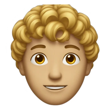 Visage neutre sticker