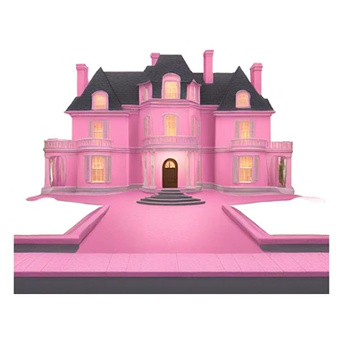 pink mansion  sticker