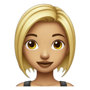 tattoed girl sticker