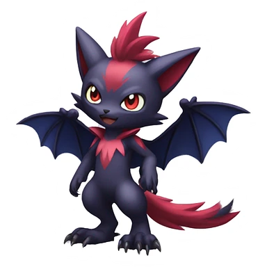 NoiBat-Litten-Zoroark full body sticker