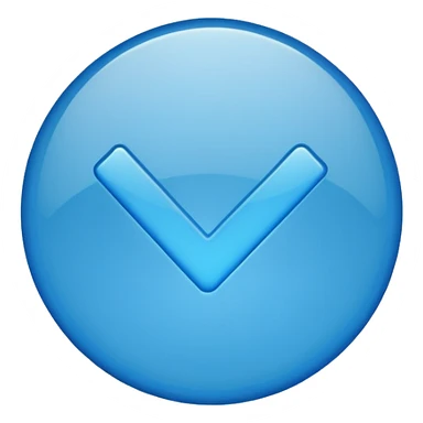 make a blue tick emoji sticker