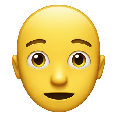 Yellow circle giving a side eye sticker