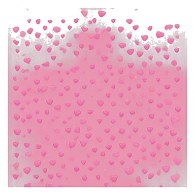 Extra small pink hearts sticker
