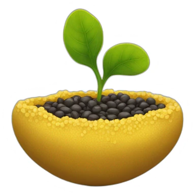 mustard seed sticker