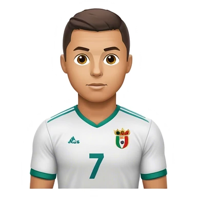Ronaldo football  sticker