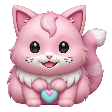 Pastel Mew-Pokémon sticker