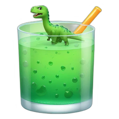 dinosaur juice sticker