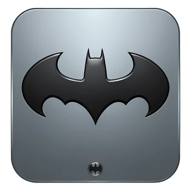 batman symbol sticker