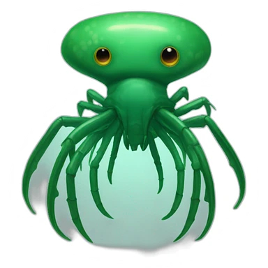 rift-scuttler-crustacean-emeraldgreen sticker