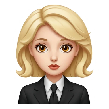 aries girl bold glam corporate outfit sticker