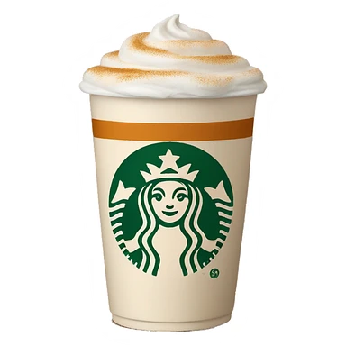 Starbucks Pumpkin Spice Latte sticker