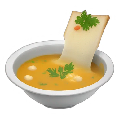 Paraguayan soup sticker